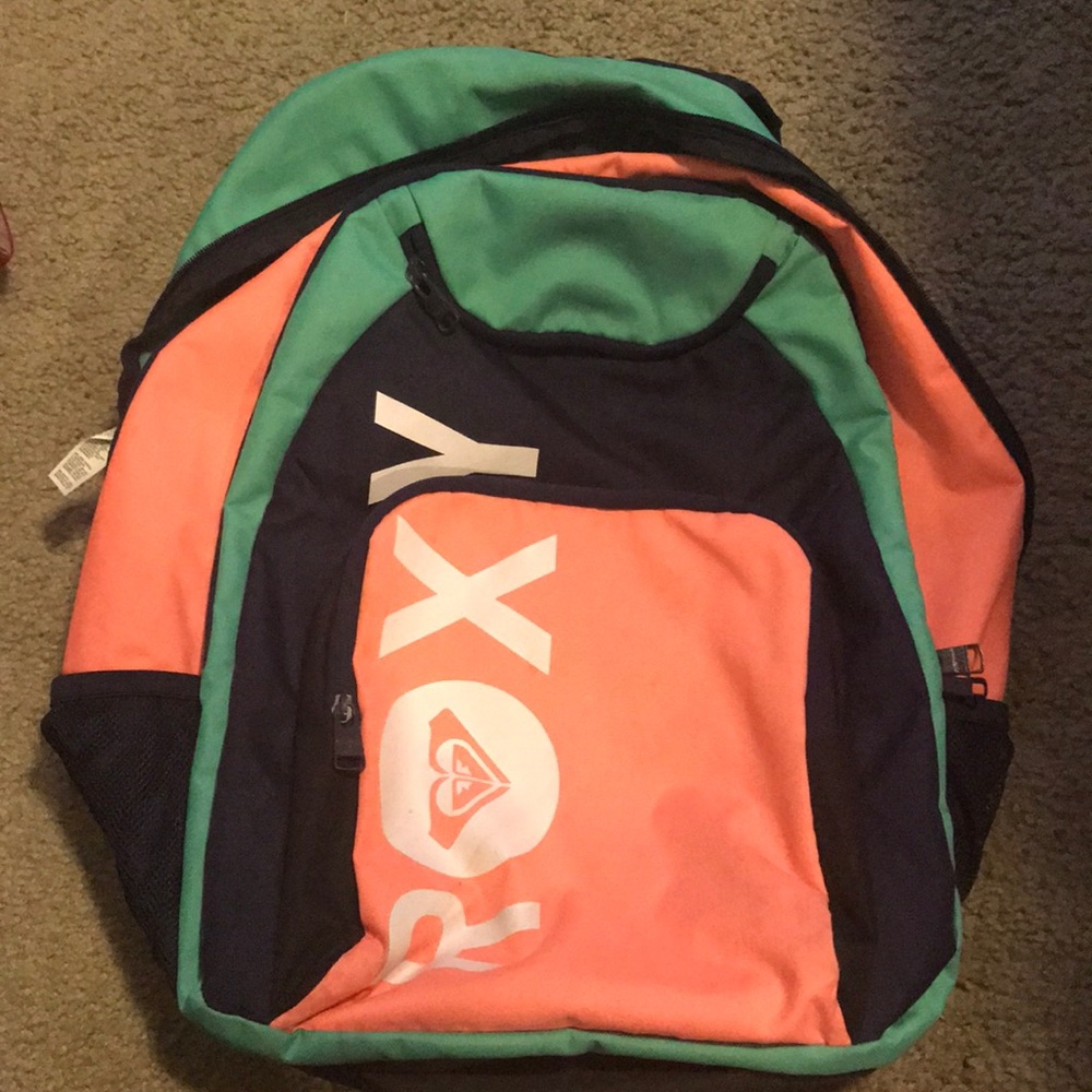 Roxy backpack with multiple pockets